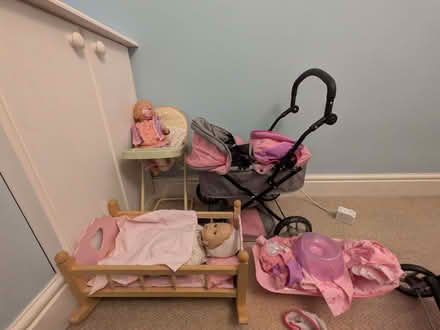 Photo of free Baby dolls and accessories (Heaton Park M25) #1