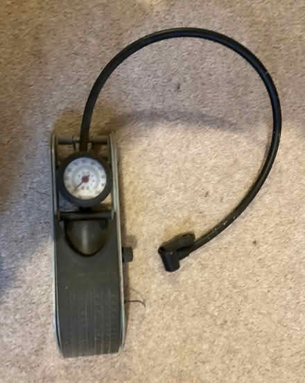 Photo of free Foot pump for car tyres, etc (Oswestry SY11) #1
