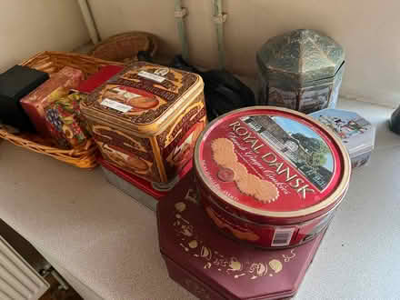 Photo of free Biscuit Tins (Stockland Green B23) #1