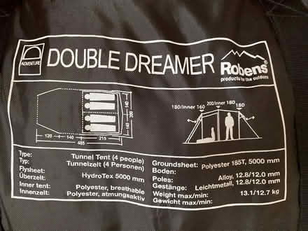 Photo of free Four-man tent (AB25) #2