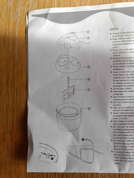 Photo of free Ice-cream maker (GU2 Stoughton) #3