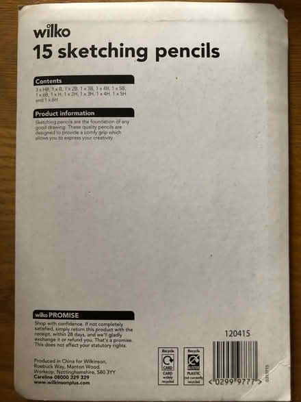 Photo of free Calling artists! pack of sketching pencils (Stoke Gifford BS34) #2