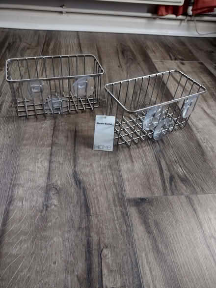 Photo of free 2 Sainsbury's shower caddies (Alresford CO7) #1