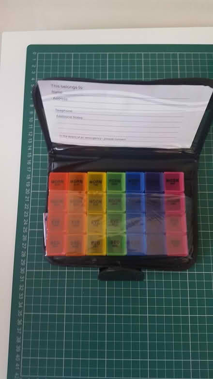 Photo of free Medication case (Marlow SL7) #2