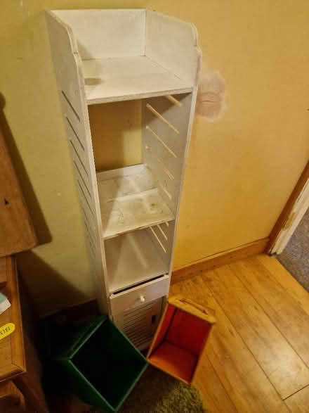 Photo of free Space Saver Storage unit - white - slim (Linden GL1) #1