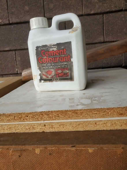 Photo of free Cement colourant (Colwall Stone WR13) #1