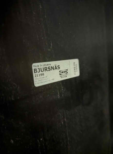 Photo of free IKEA Black Table ("BJURSNÄS") (Teddington TW11) #3