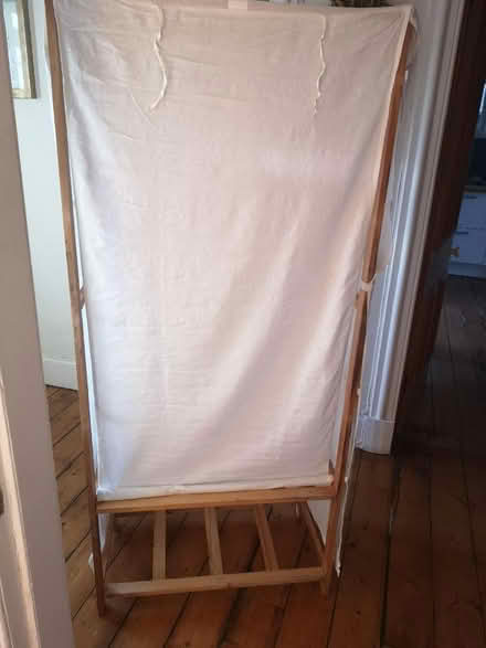 Photo of free Wardrobe, with wooden frame and fabric cover (Joppa EH15) #1