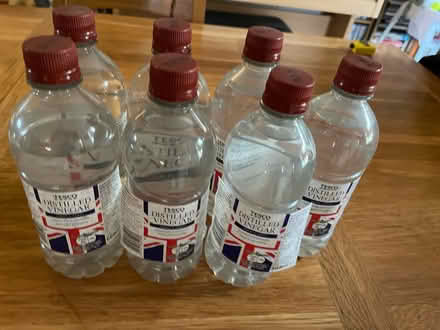 Photo of free Distilled vinegar (white) x 7 (Shiplake Cross) #1