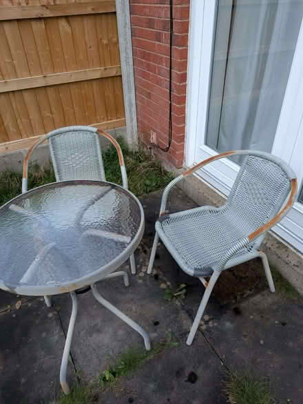 Photo of free Garden bistro set (Woodhouses WA14) #1