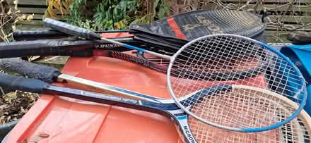 Photo of free Racquets- 4 squash, 2 tennis (Upton CH2) #1