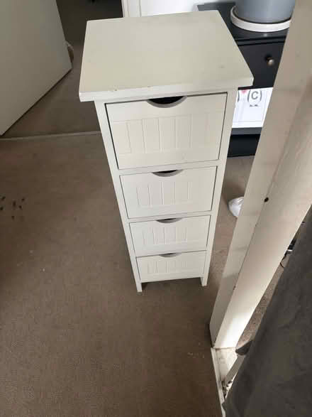 Photo of free White chest of drawers (SG12 ware) #1