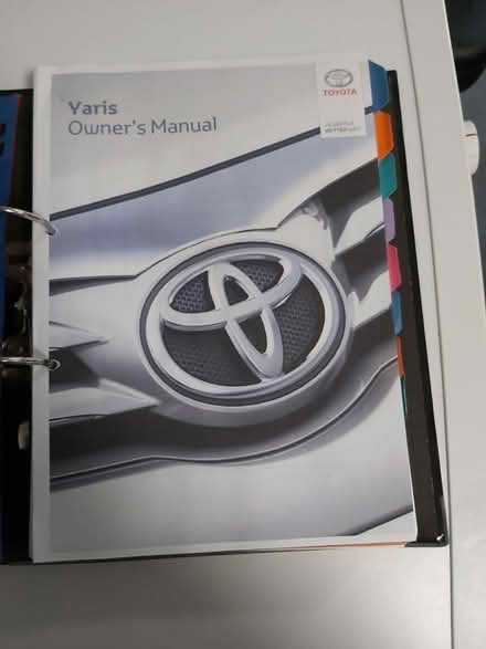 Photo of free Toyota Yaris Manual (Woolton L25) #1