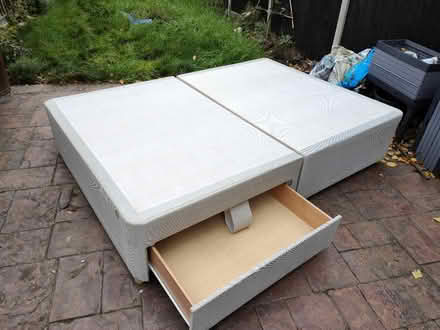 Photo of free Double Divan bed (South Hatfield AL10) #3