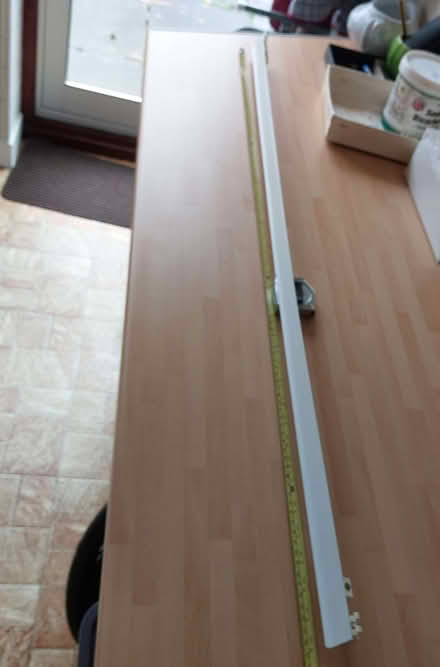 Photo of free plastic curtain track (Fords Farm RG31) #1