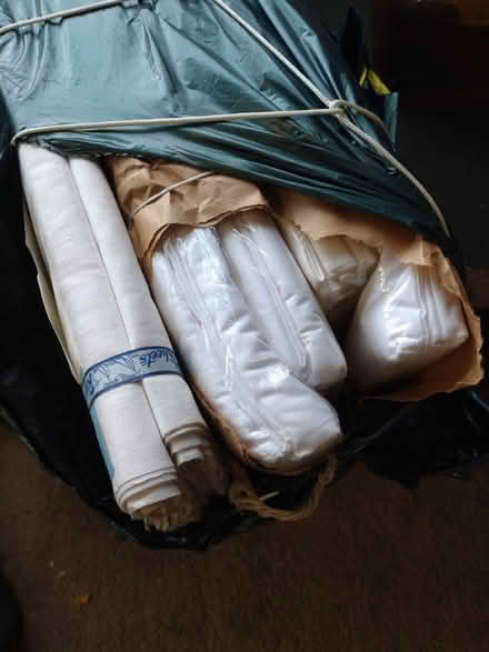 Photo of free 5 pairs of white double sheets (CR8) #1