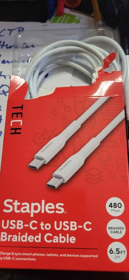 Photo of free usb-c TO usb-c CABLE (Friendship Heights) #1