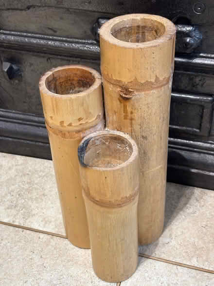 Photo of free Bamboo candle holder (Lower Weston) #1