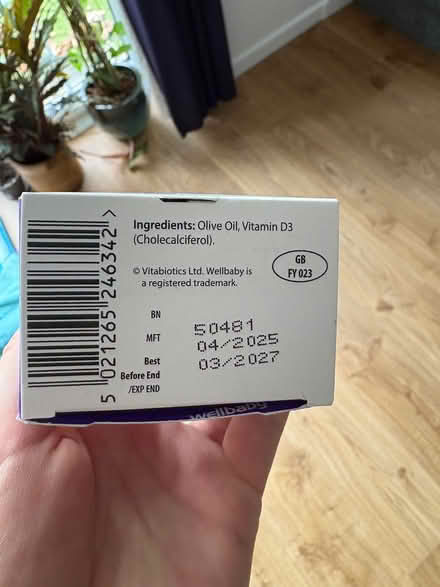 Photo of free Vitamin D drop for babies (Surbiton KT5) #2