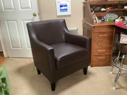 Photo of free Leather- like chair (Diablo West Danville) #2
