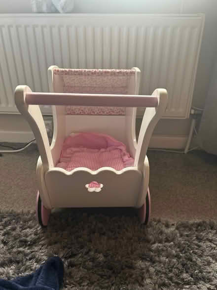 Photo of free Wooden child’s pram (Neithrop OX16) #2