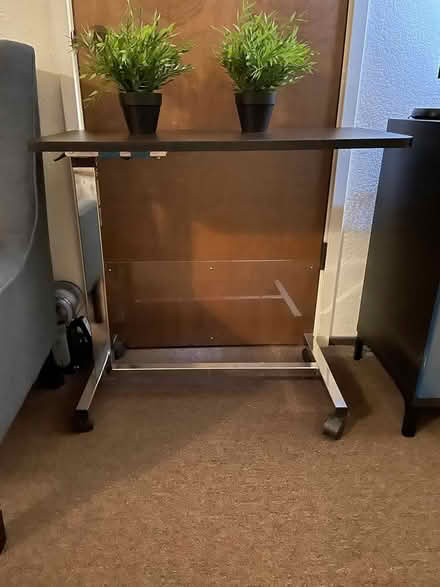 Photo of free Bedside Table/Laptop Rolling Cart (Mill Valley) #1