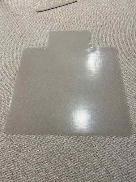 Photo of free Heavy plastic floor protector mat (Darien) #1