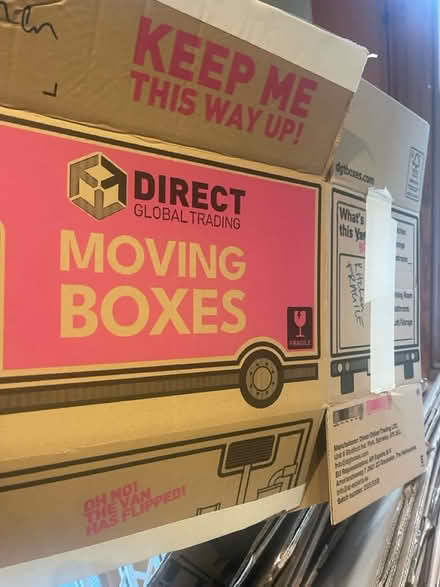 Photo of free Medium moving boxes (Hackney E9) #1