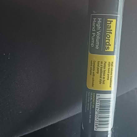 Photo of free Halfords high volume hand pump (Abbots Langley WD5) #1