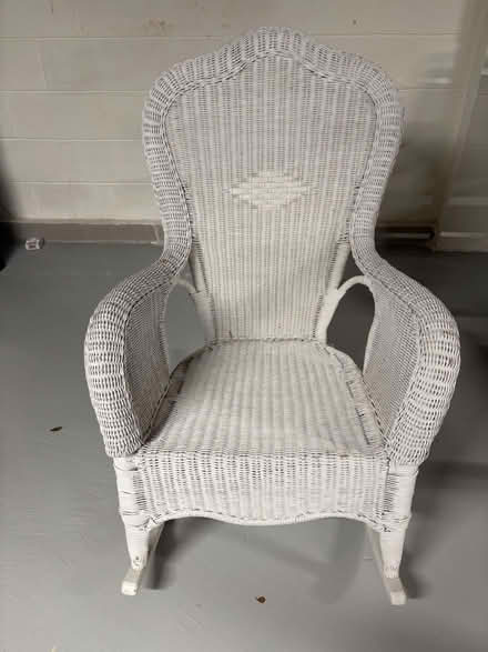 Photo of free Wicker Chair (Holmdel Park) #3