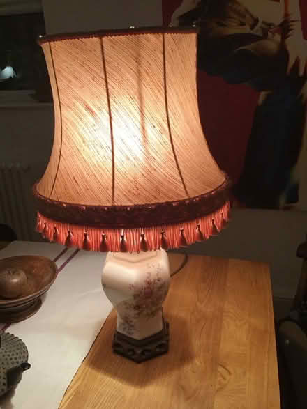 Photo of free Vintage ceramic base table lamp (Great Wakering Essex SS3) #4