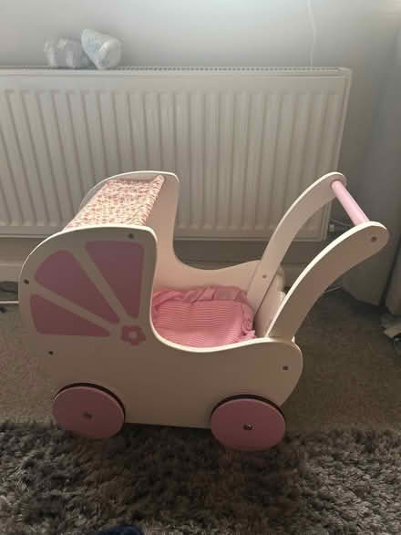 Photo of free Wooden child’s pram (Neithrop OX16) #1