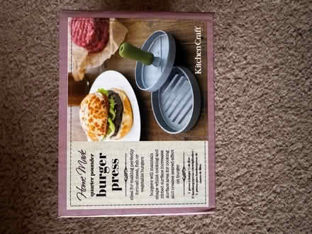 Photo of free Burger press (Coulsdon CR5) #1