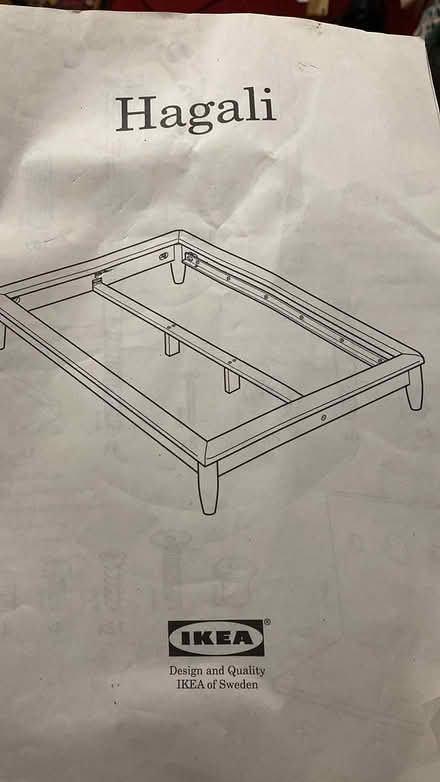 Photo of free Ikea double bed frame (Angel EC1R Ec1r) #3