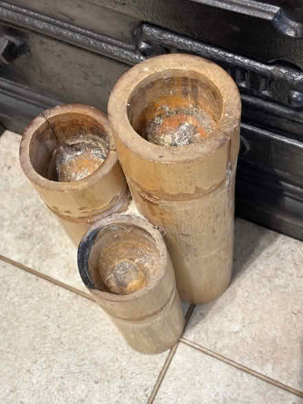 Photo of free Bamboo candle holder (Lower Weston) #2