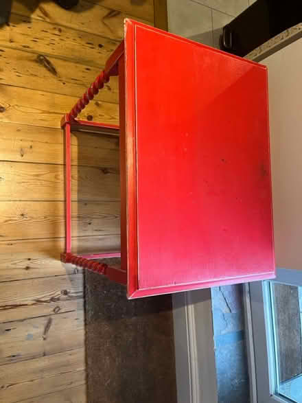 Photo of free Red up-cycled table (Shortlands, BR2) #3