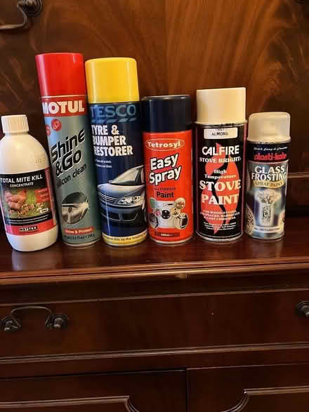 Photo of free Spray cans of various contents (Nailsworth) #1