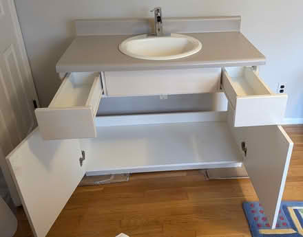 Photo of free Vanity cabinet - 42" (Pleasantville) #2