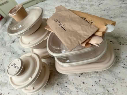 Photo of free 8 new disposable containers (Near Kew Gardens, Richmond) #1