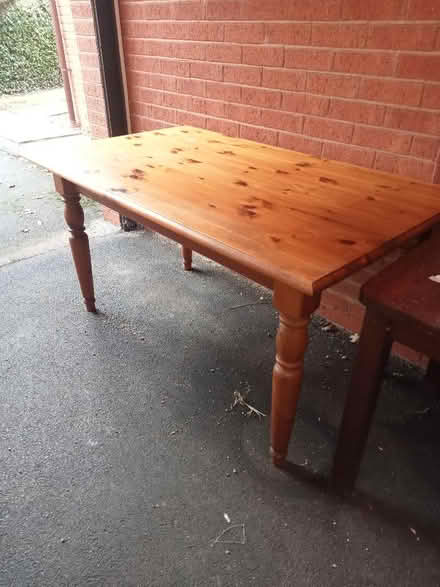 Photo of free Pine Table (Worcester WR5) #2