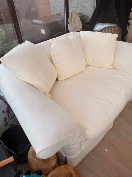 Photo of free 2 seater sofa (Caernarfon LL55) #2