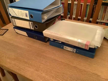 Photo of free Ring binders and lever arch files (Thorney Leys OX28) #1