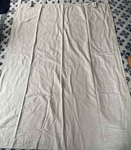 Photo of free full length curtains with tab tops (West Malvern CP WR14) #1