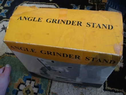 Photo of free Angle Grinder Stand Unused in Tatty Box (Coppull PR7) #2