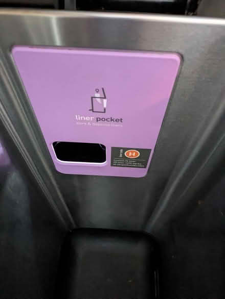 Photo of free SimpleHuman trash/recycling can (New Cut Farms) #2