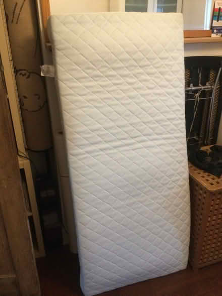 Photo of free Ikea toddlers mattress and cover (Portslade Village BN41) #1