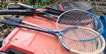 Photo of free Racquets- 4 squash, 2 tennis (Upton CH2) #2