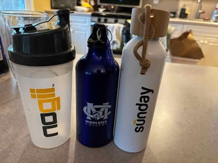 Photo of free Three Water Bottles (Hillsborough--NE section) #1