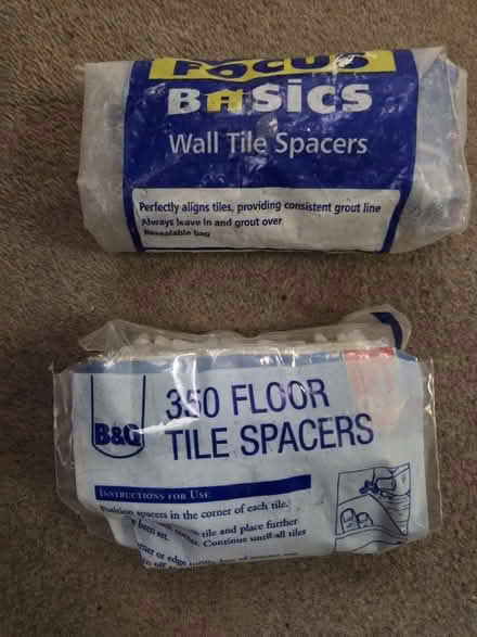 Photo of free Wall and floor tile spacers (Little Heath RG31) #1