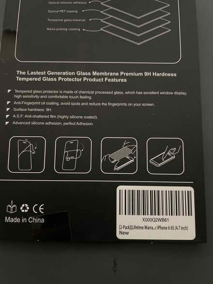 Photo of free Screen protector for iPhone 6/6s (Lower Kingswood KT20) #2